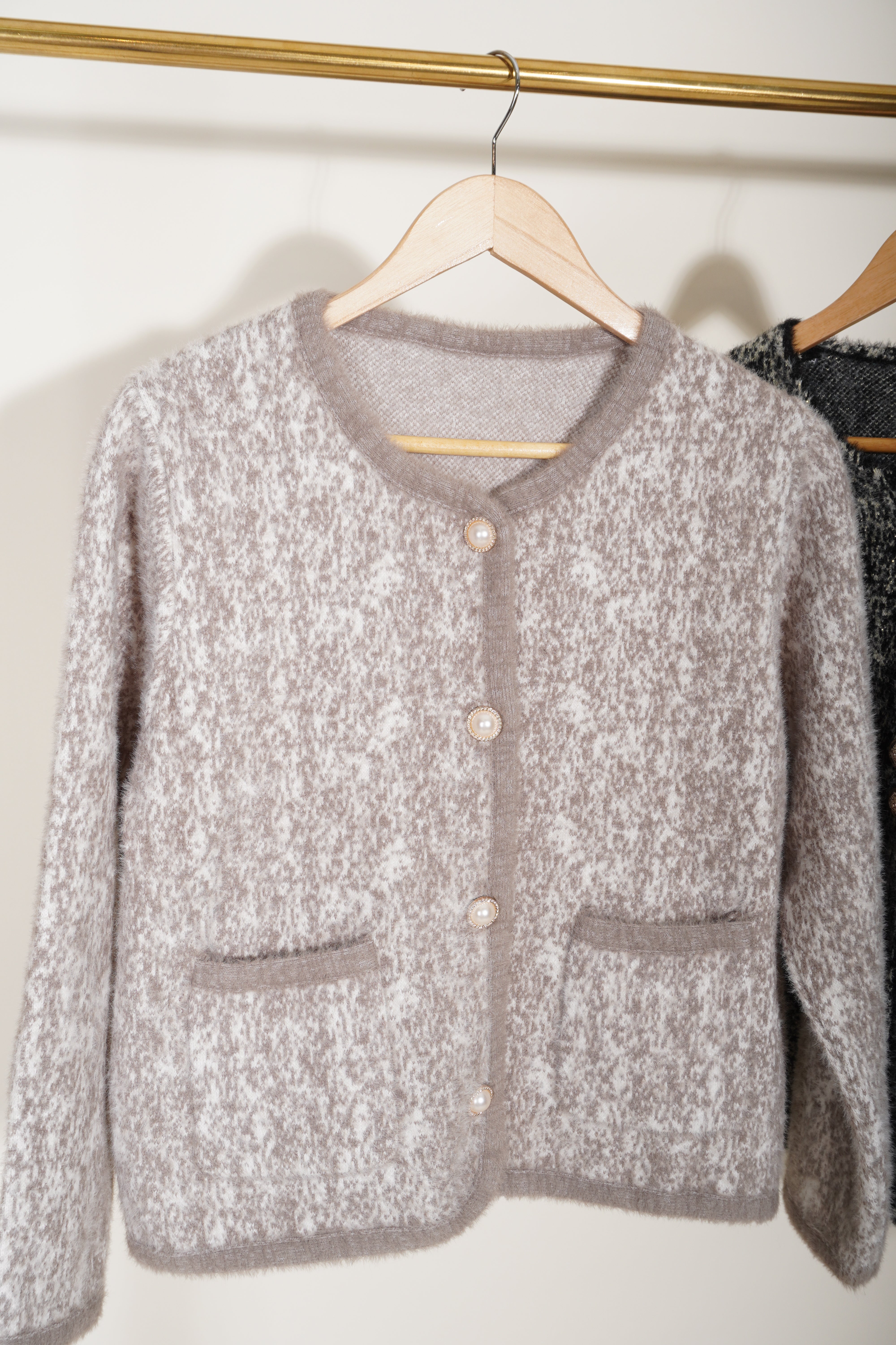 קרדיגן בד עבה