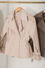 ג׳קט איכותי  צבע פז׳