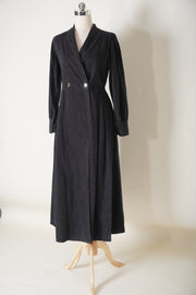 שמלת ג׳ינס צבע - שחור