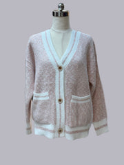 קרדיגן עם כפתורים