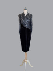 שמלת ערב בגזרת מעטפת